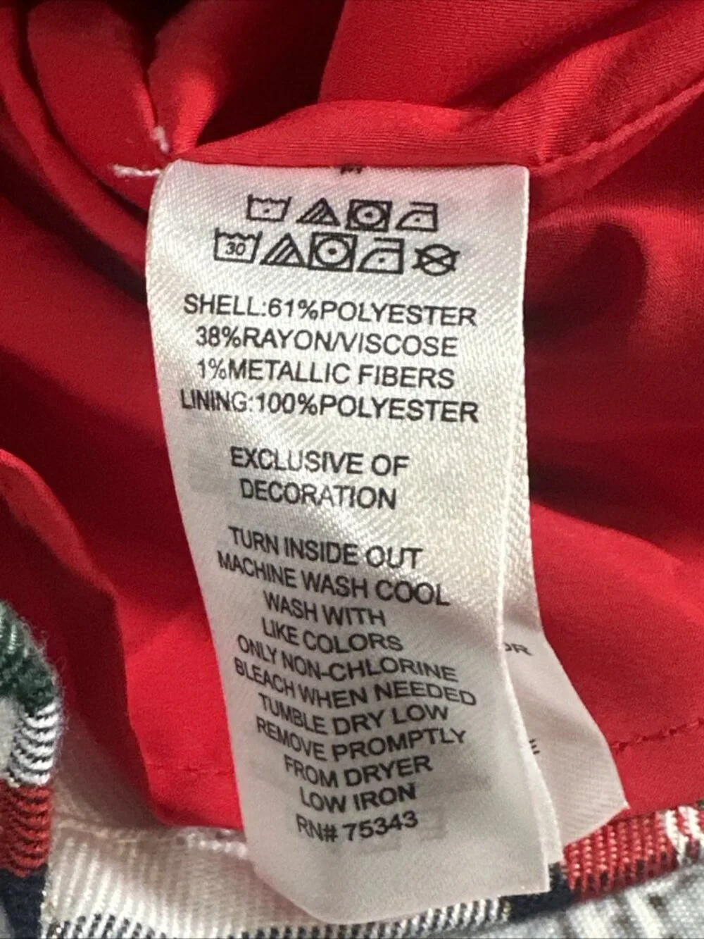 Tommy Bahama Pinafore Jumper Dress Girls Size 7 Plaid Christmas Holiday